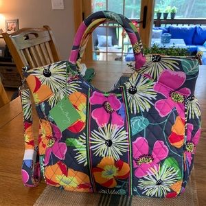 Vera Bradley Jazzy Blooms Tote 🌸